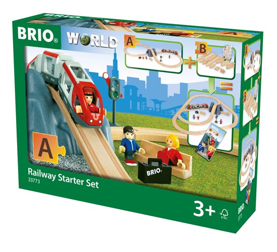 BRIO World - 36017 Steaming Train Set 