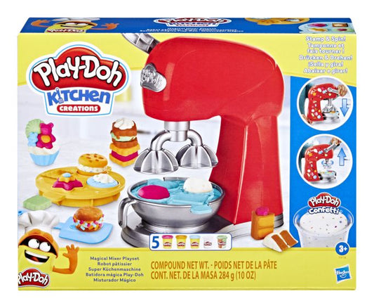 playdoh kitchen magical mixer set