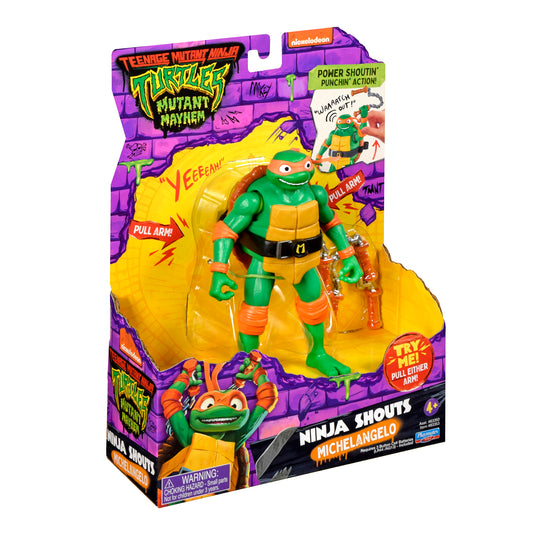 Teenage Mutant Ninja Turtles - Mutant Mayhem - Ninja Shouts Michaelangelo