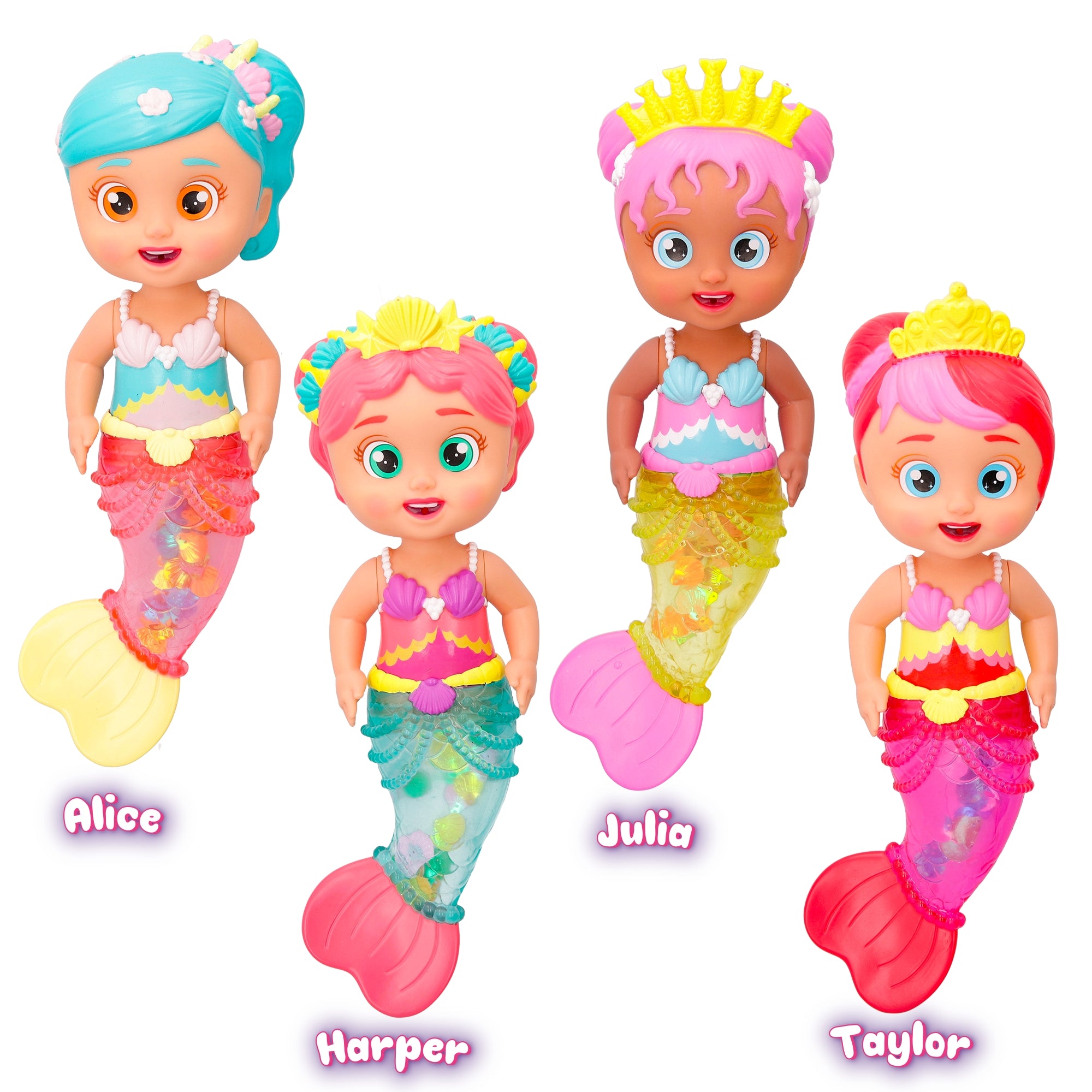 BLOOPIES SHIMMER MERMAIDS julia Wills Toy Shop