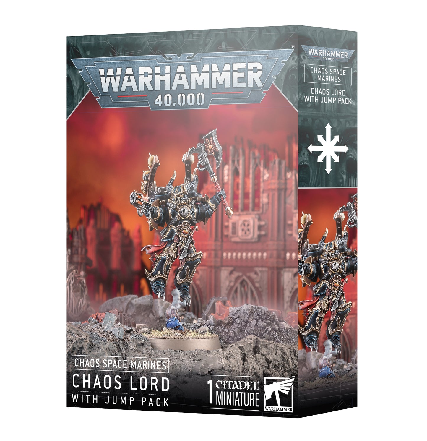 CHAOS SPACE MARINES: LORD WITH JUMP PACK