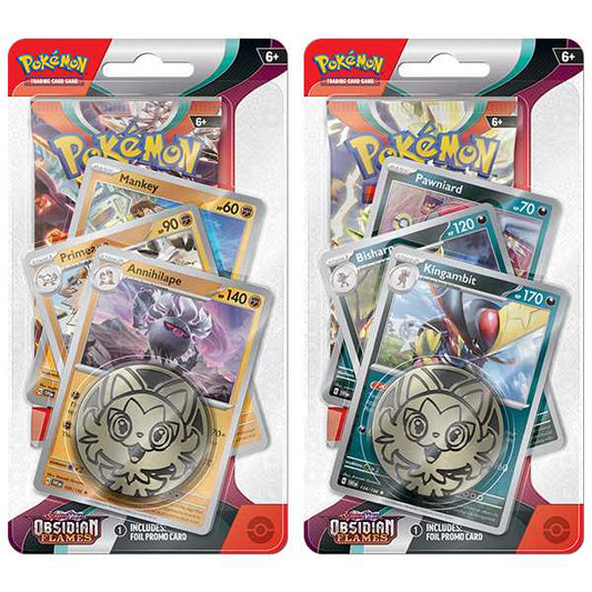 Pokemon TCG -  Obsidian Flames - Premium Checklane Display