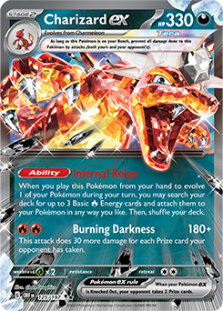 Charizard ex 125/197 Obsidian Flames SV03