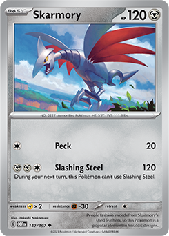 Skarmory 142/197 Obsidian Flames SV03