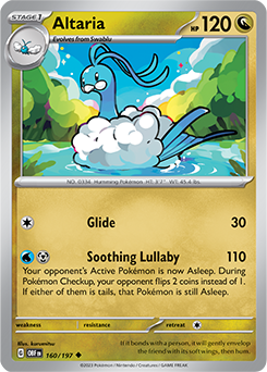 Altaria 160/197 Obsidian Flames SV03