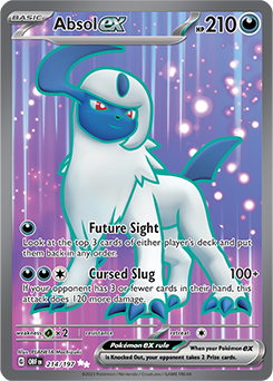 Absol ex 214/197 Obsidian Flames SV03