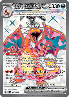 Charizard ex 215/197 Obsidian Flames SV0