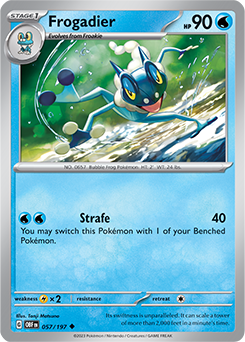 Frogadier 57/197 Obsidian Flames SV03