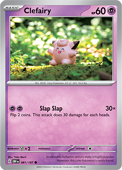 Clefairy 81/197 Obsidian Flames SV03