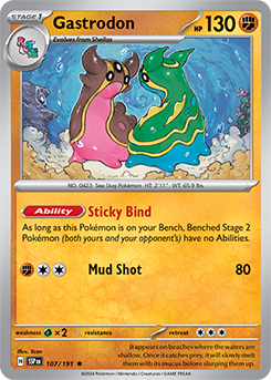 Gastrodon 107/191 Surging Sparks SV08