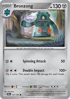 Bronzong 127/191 Surging Sparks SV08