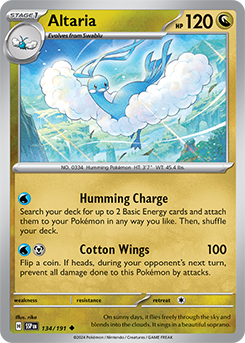 Altaria 134/191 Surging Sparks SV08