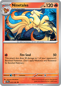 Ninetales 17/191 Surging Sparks SV08