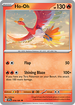 Ho-Oh 19/191 Surging Sparks SV08