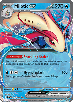 Milotic ex 42/191 Surging Sparks SV08