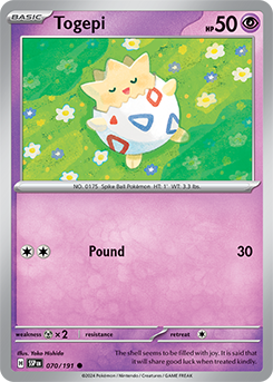 Togepi 70/191 Surging Sparks SV08