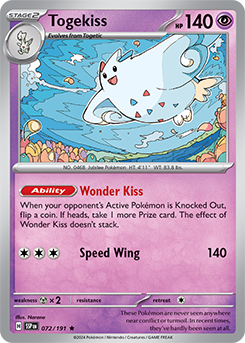 Togekiss 72/191 Surging Sparks SV08