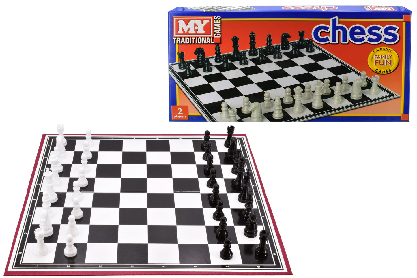 Chess Game In Printed Box 'M.Y'