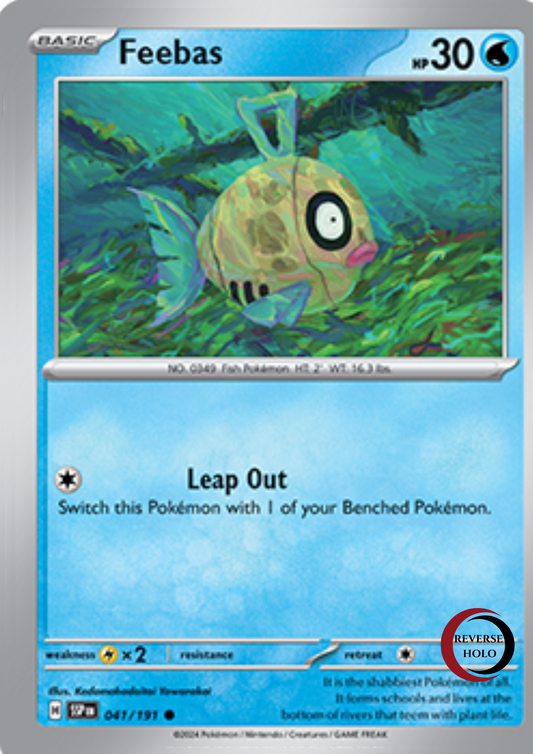 Feebas 41/191 Surging Sparks SV08 Revers