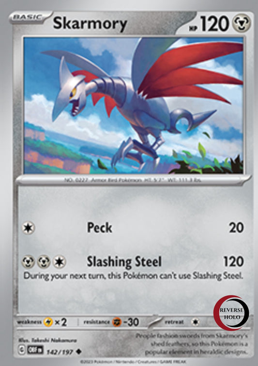 Skarmory 142/197 Obsidian Flames SV03 (R