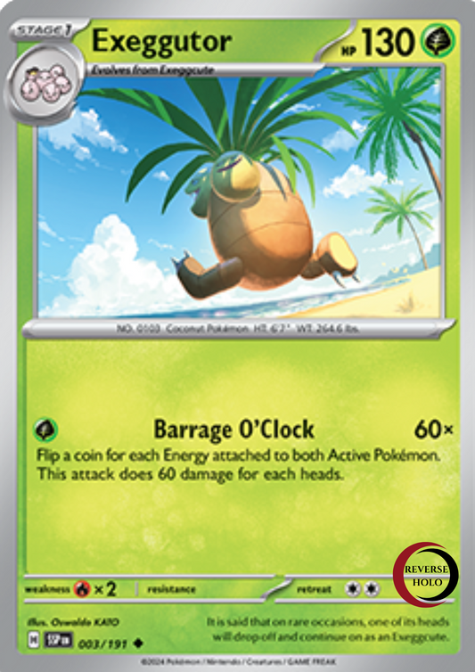 Exeggutor 3/191 Surging Sparks SV08 Reve