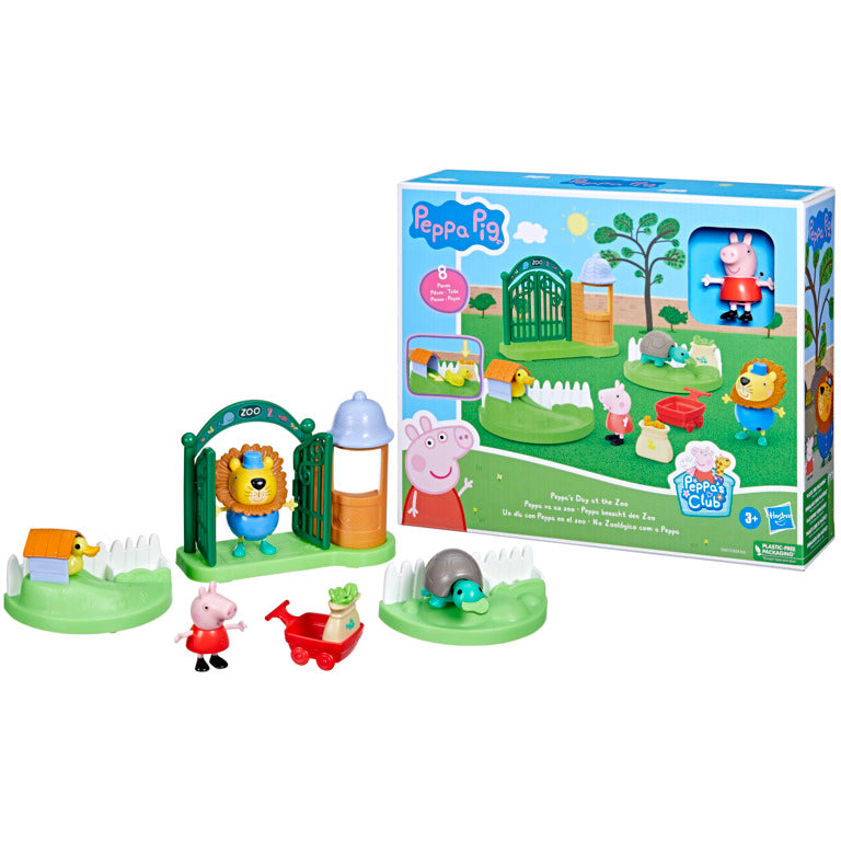 Peppa Pig - Peppa's Day at the Zoo - Playset