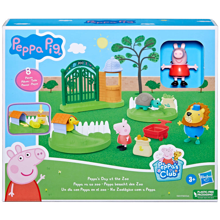 Peppa Pig - Peppa's Day at the Zoo - Playset