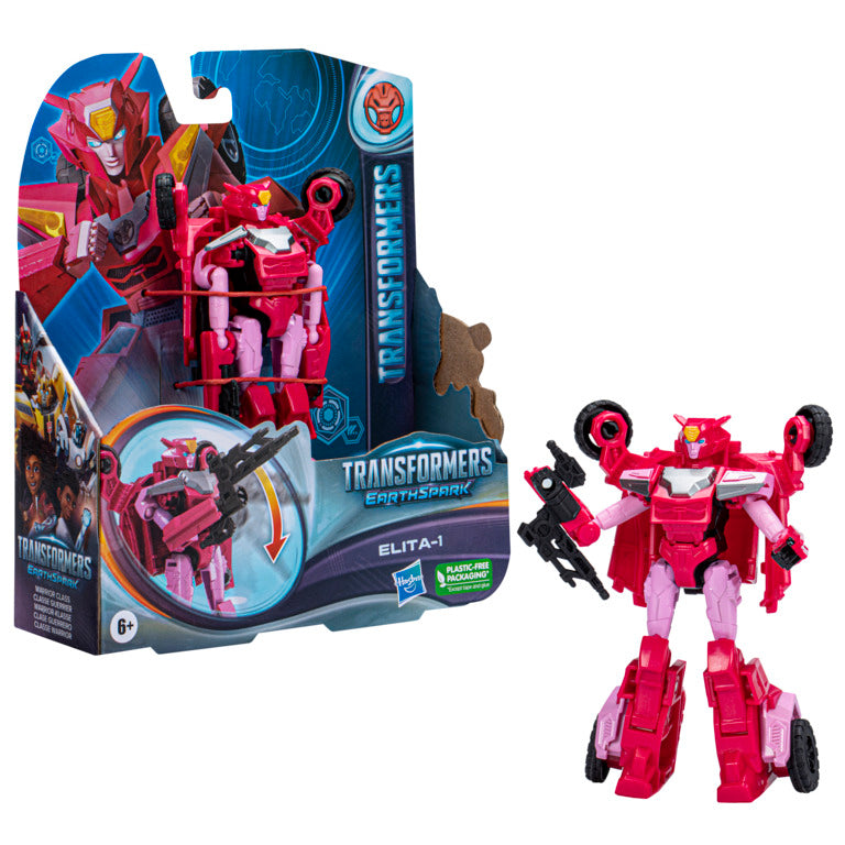 Transformers Earthspark - Elita-1 Warrior Class Figure