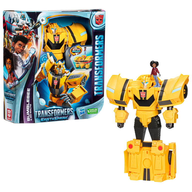 Transformers Earthspark - Bumblebee Spinchanger