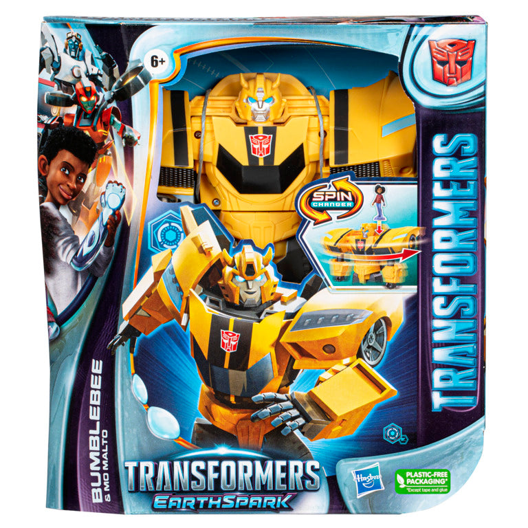 Transformers Earthspark - Bumblebee Spinchanger