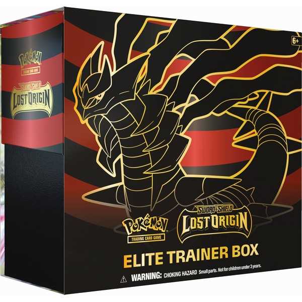 pokemon TCG Elite Trainer Box Sword and Shield lost origin