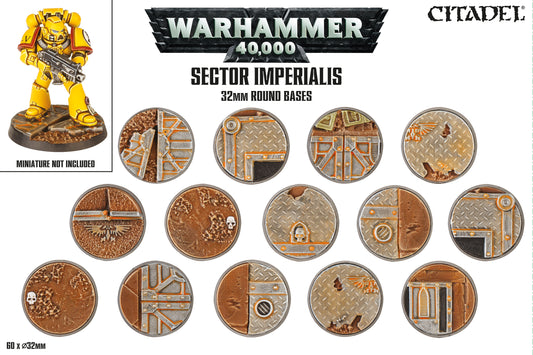 66-91 | Sector Imperialis: 32mm Round Bases